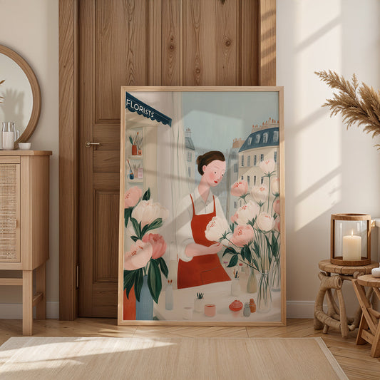 Painting in a Lifestyle Setting