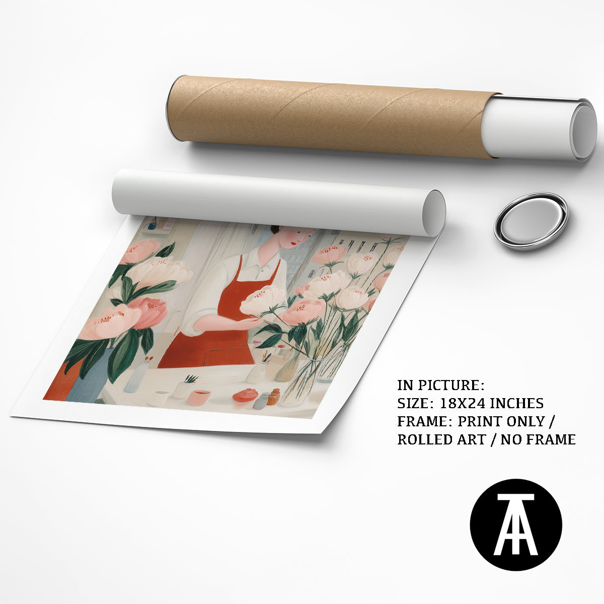 Artwork as Print Only or Rolled Art