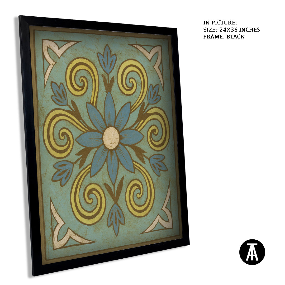 Artwork in Black Frame