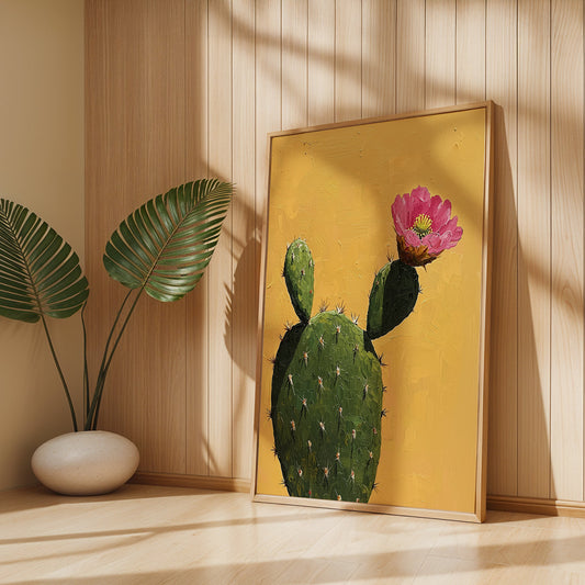 Floral Painting in a Lifestyle Setting