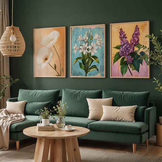 Gallery Wall Set in Lifestyle Setting