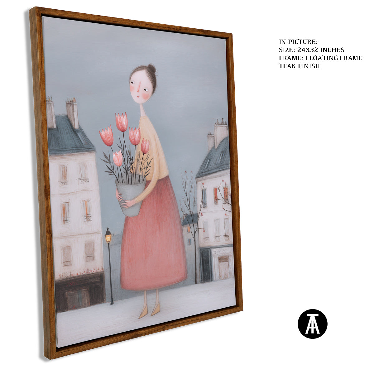 Artwork in Floating Frame