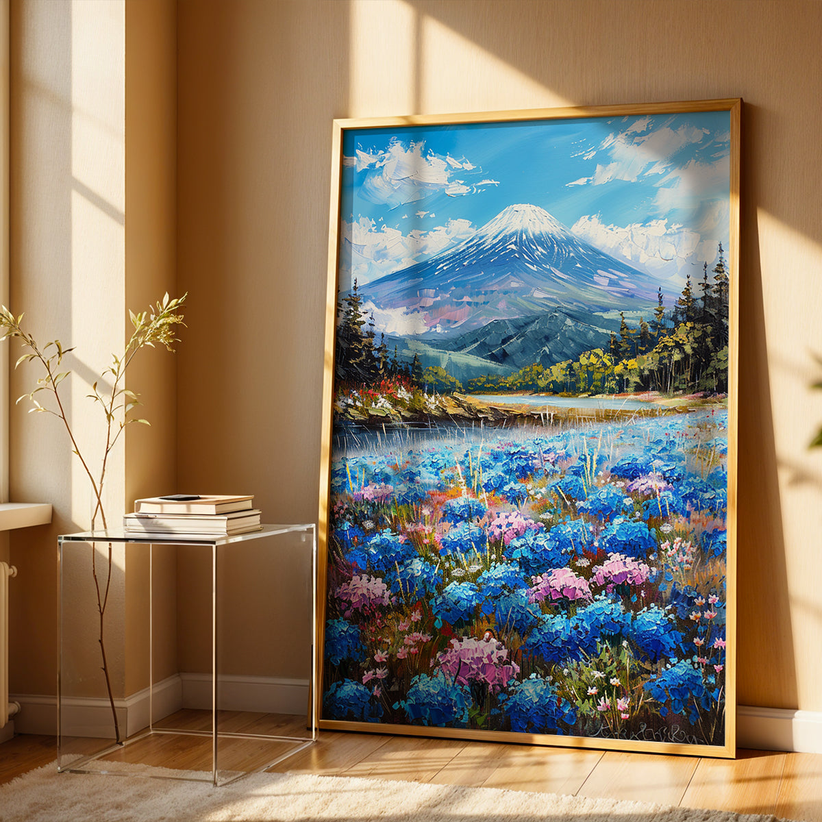 Indian Painting in a Lifestyle Setting