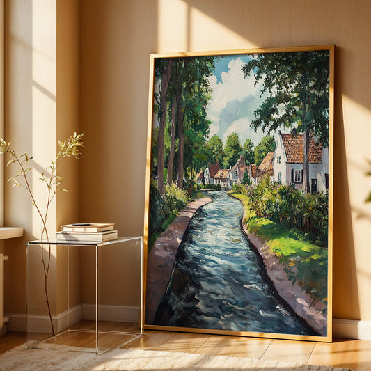 Indian Painting in a Lifestyle Setting