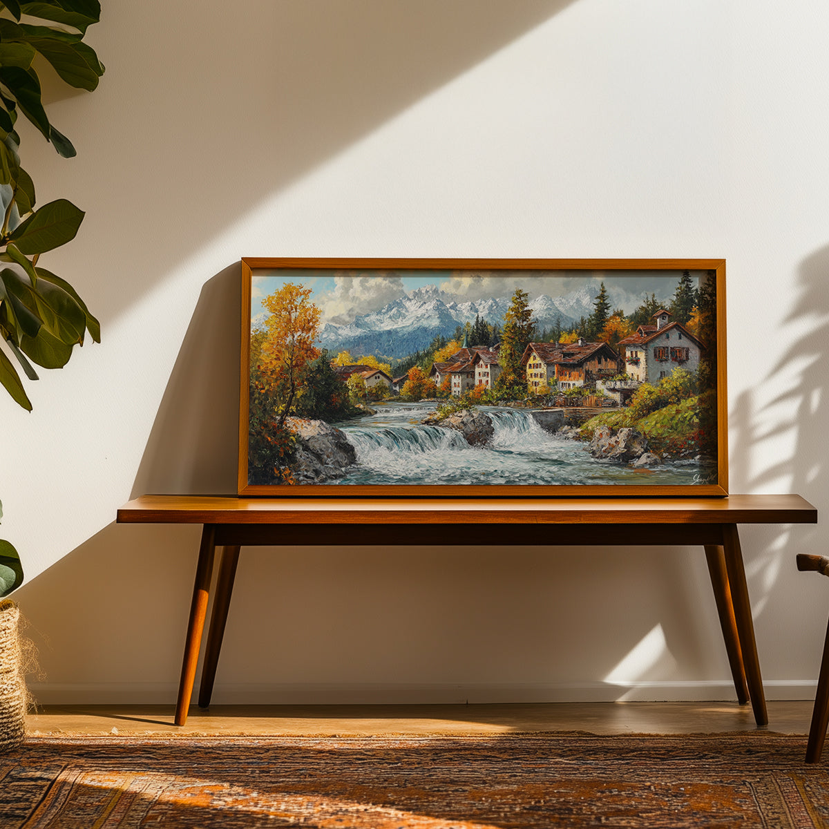 Indian Artwork in a Lifestyle Setting