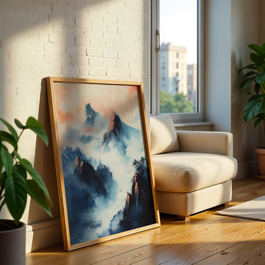 Indian Artwork in a Lifestyle Setting