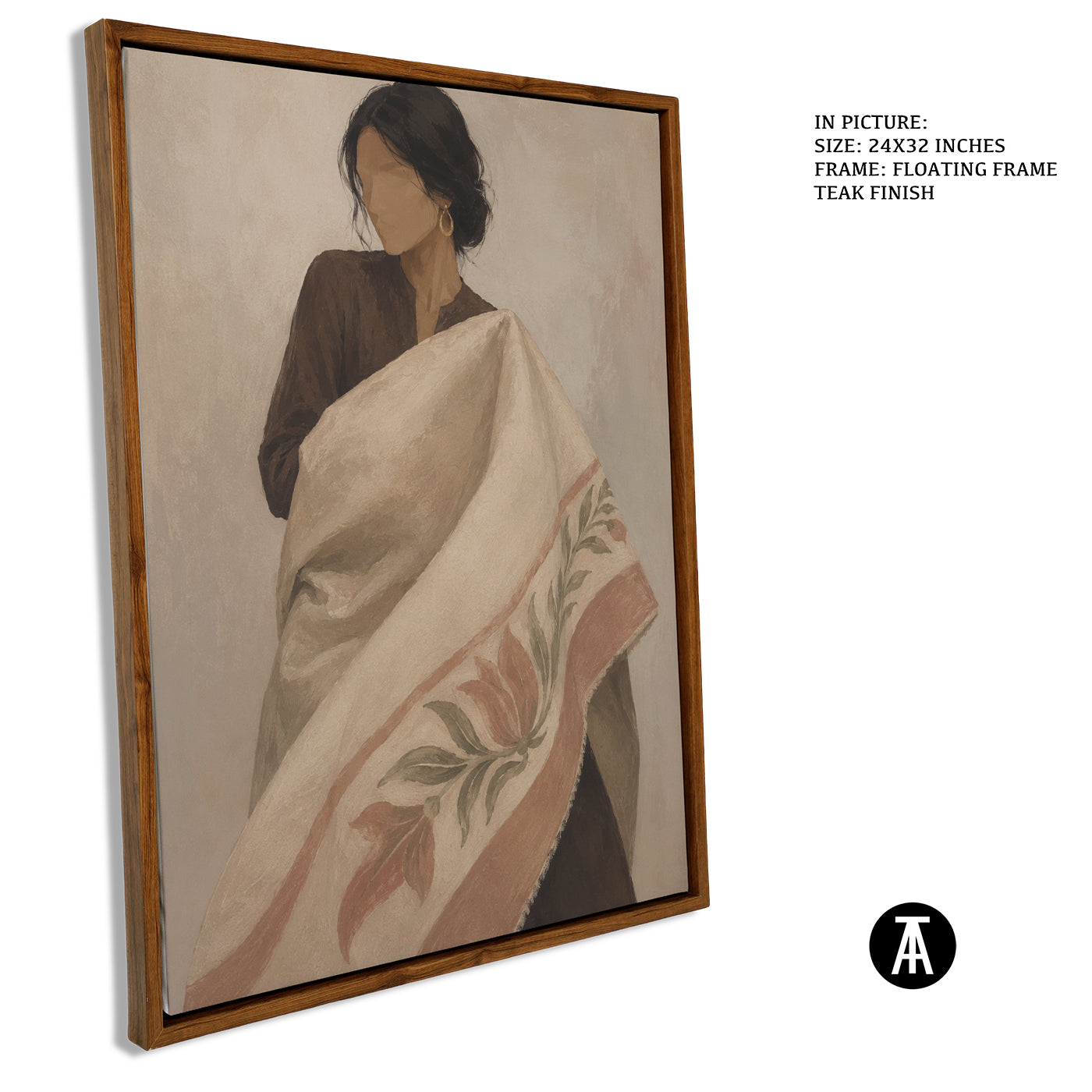 Artwork in Floating Frame