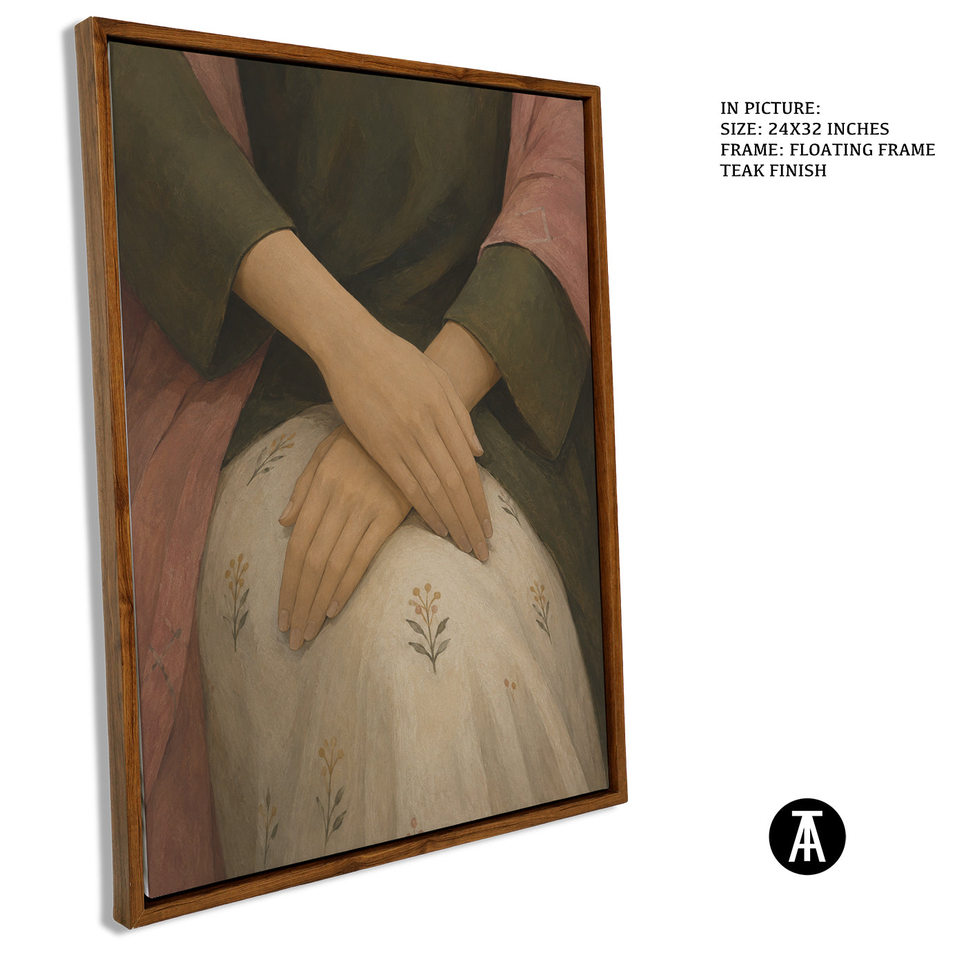 Artwork in Floating Frame