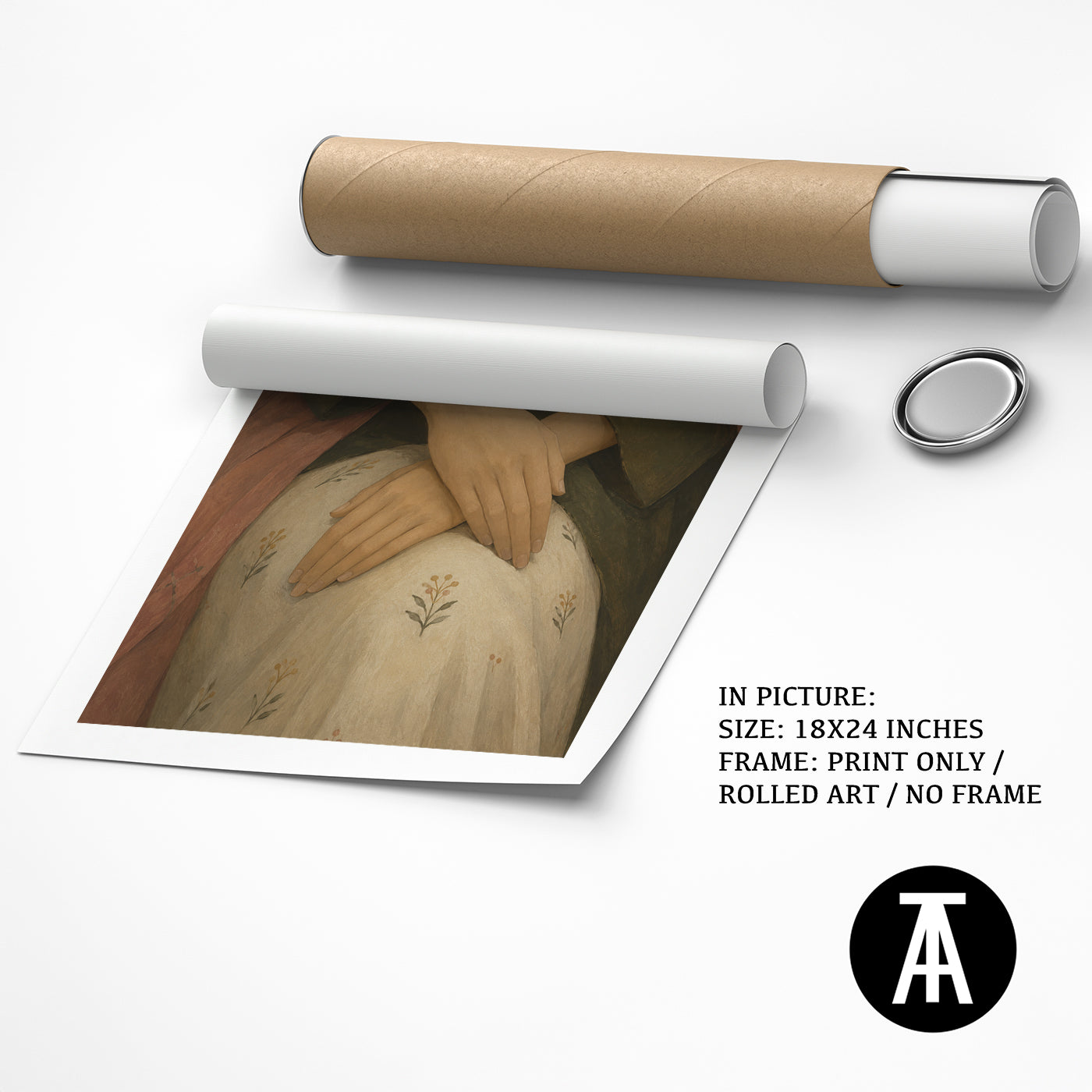 Artwork as Print Only or Rolled Art