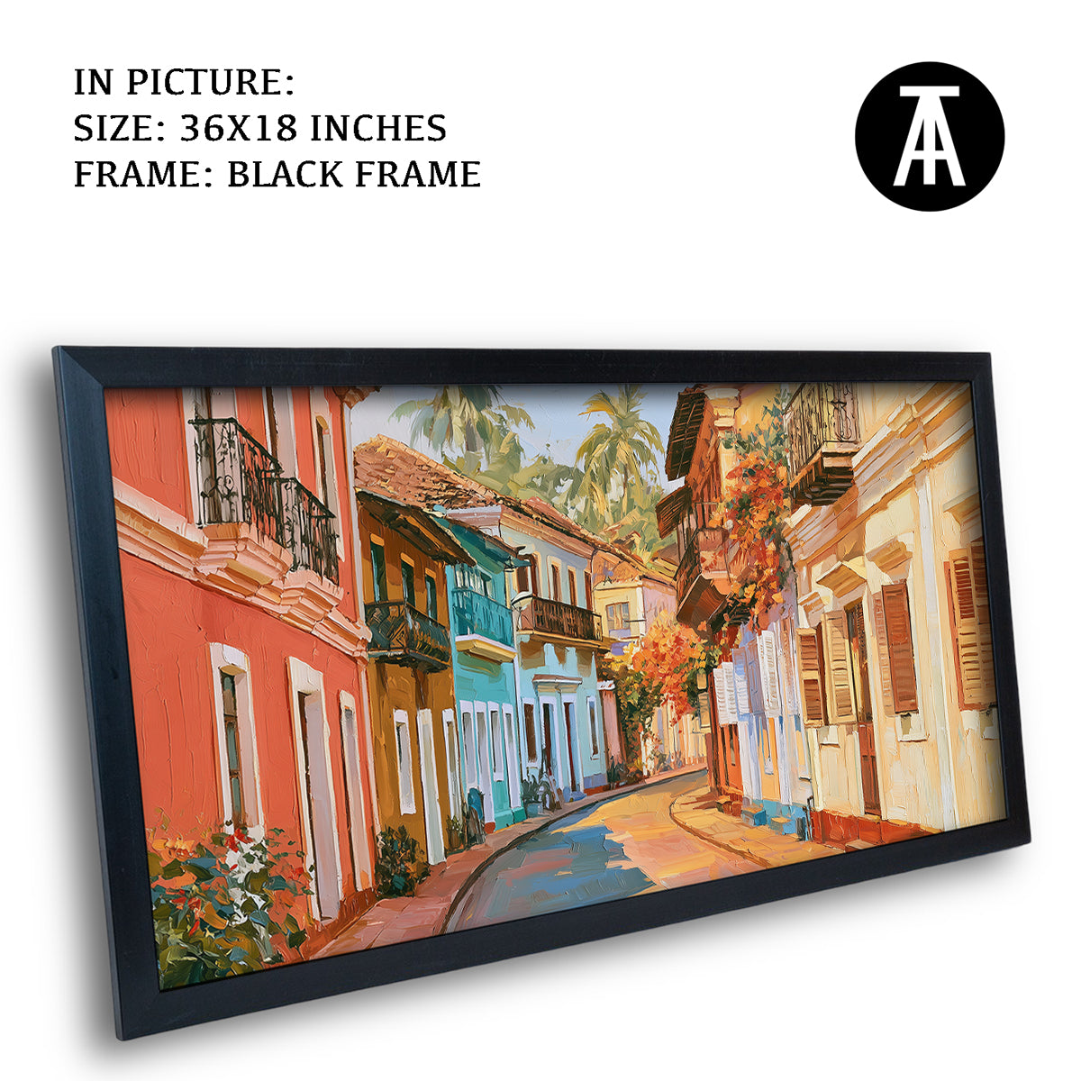 Artwork in Black Frame