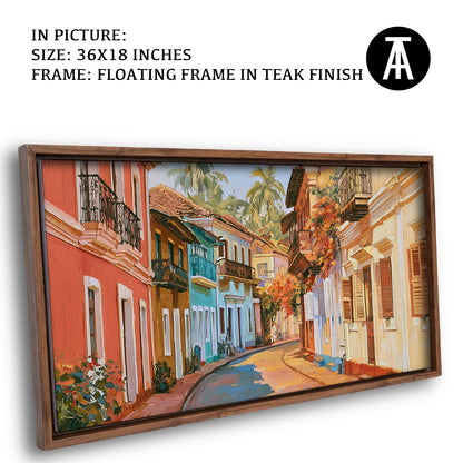 Artwork in Floating Frame