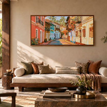 Indian Artwork in a Lifestyle Setting