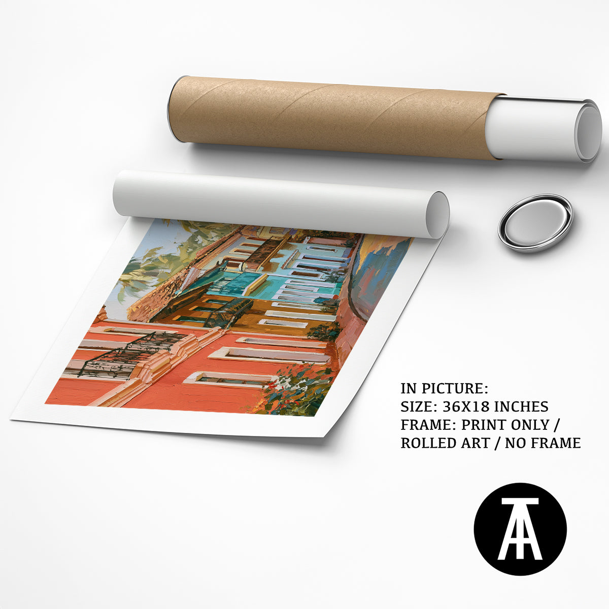 Artwork as Print Only or Rolled Art