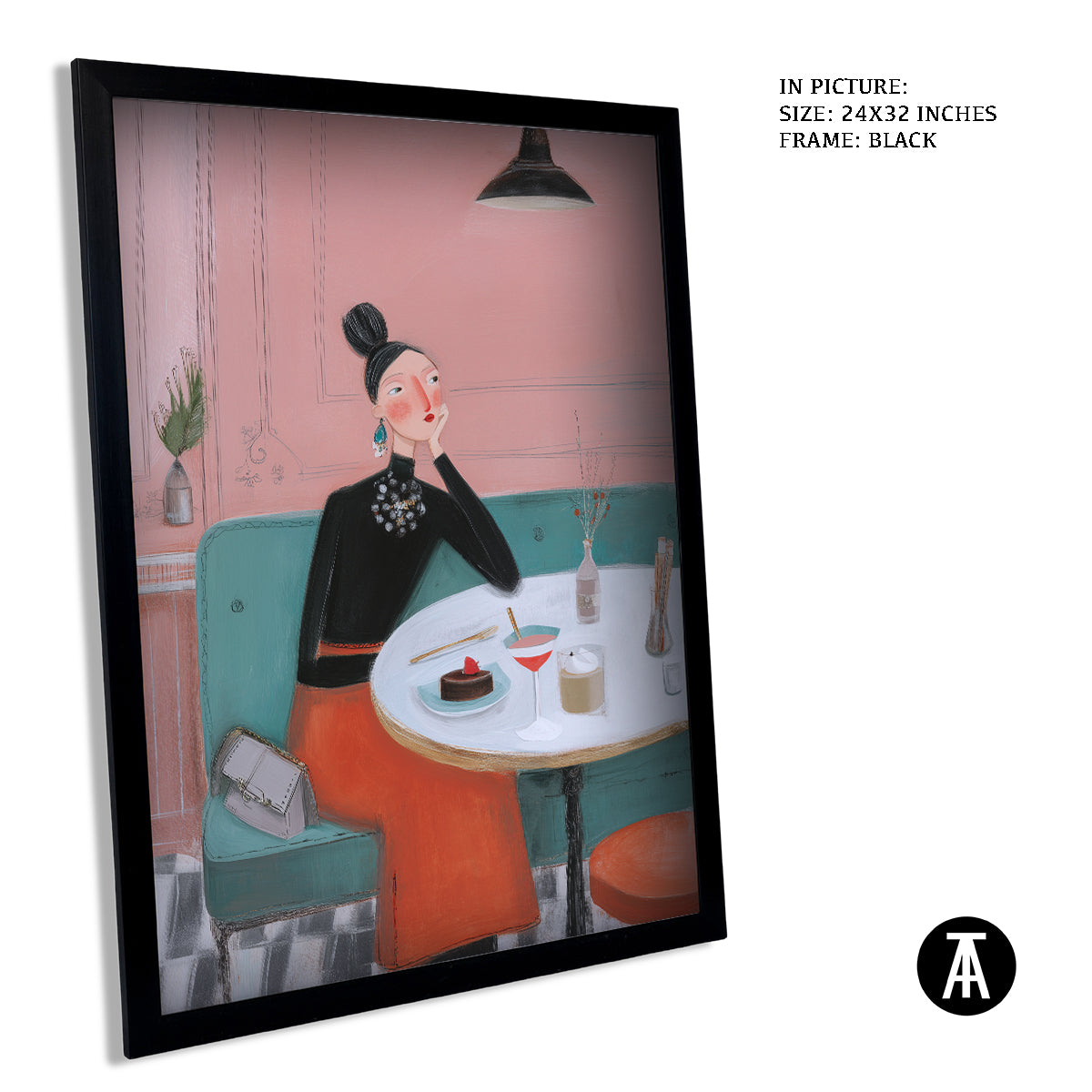 Artwork in Black Frame