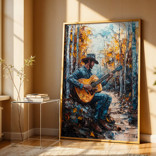 Limited Edition Painting in a Lifestyle Setting