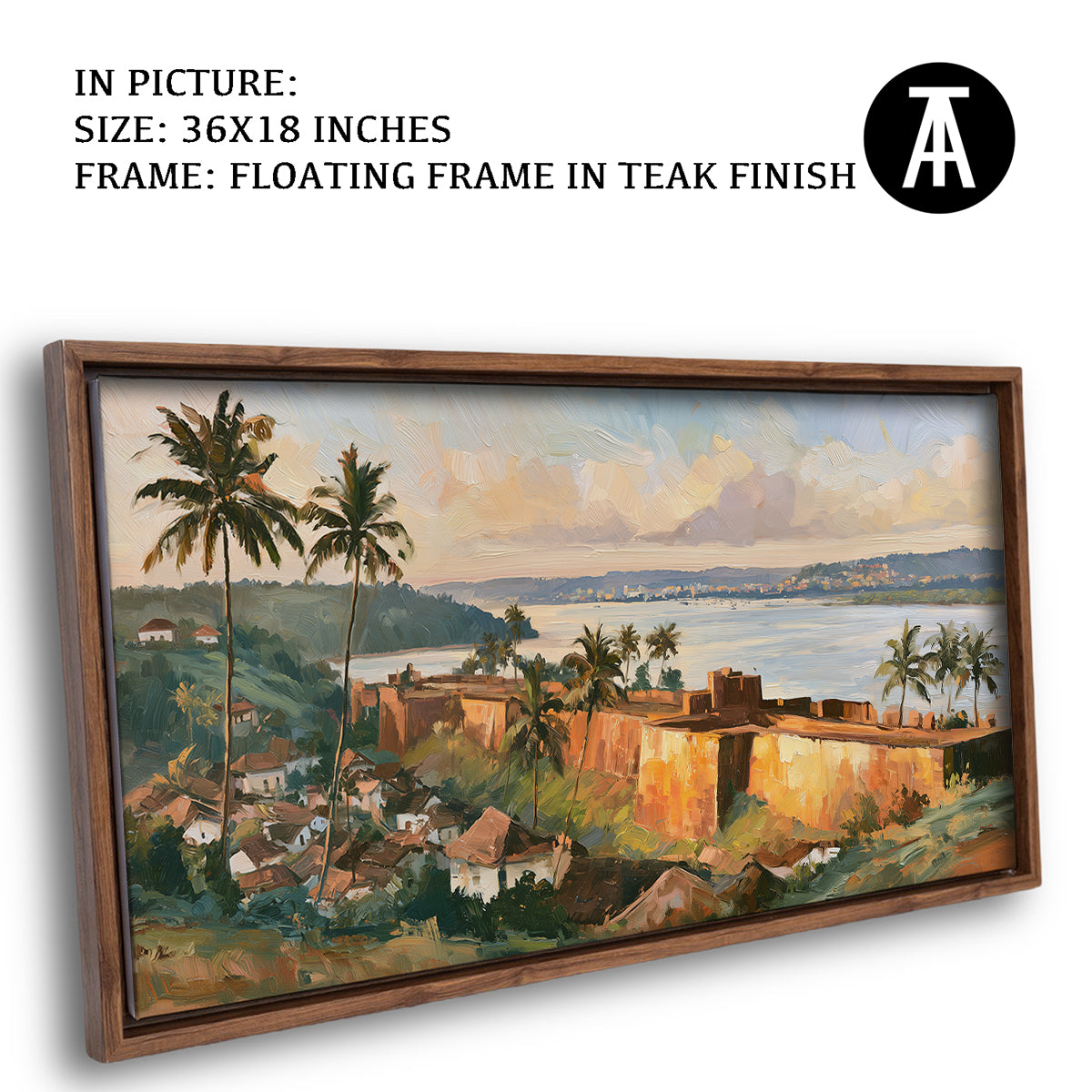 Artwork in Floating Frame