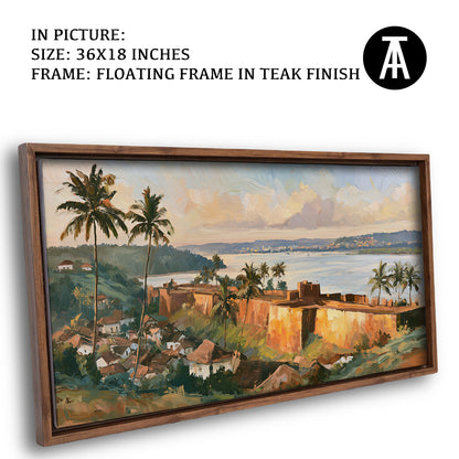 Artwork in Floating Frame