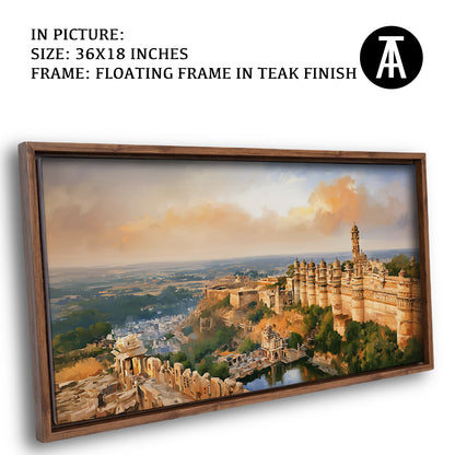 Artwork in Floating Frame