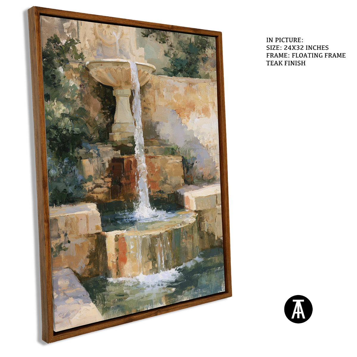 Artwork in Floating Frame