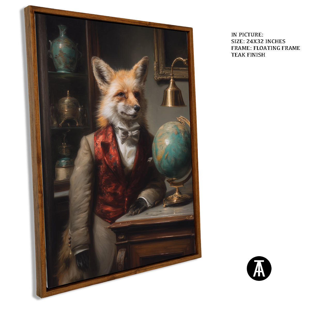 Artwork in Floating Frame