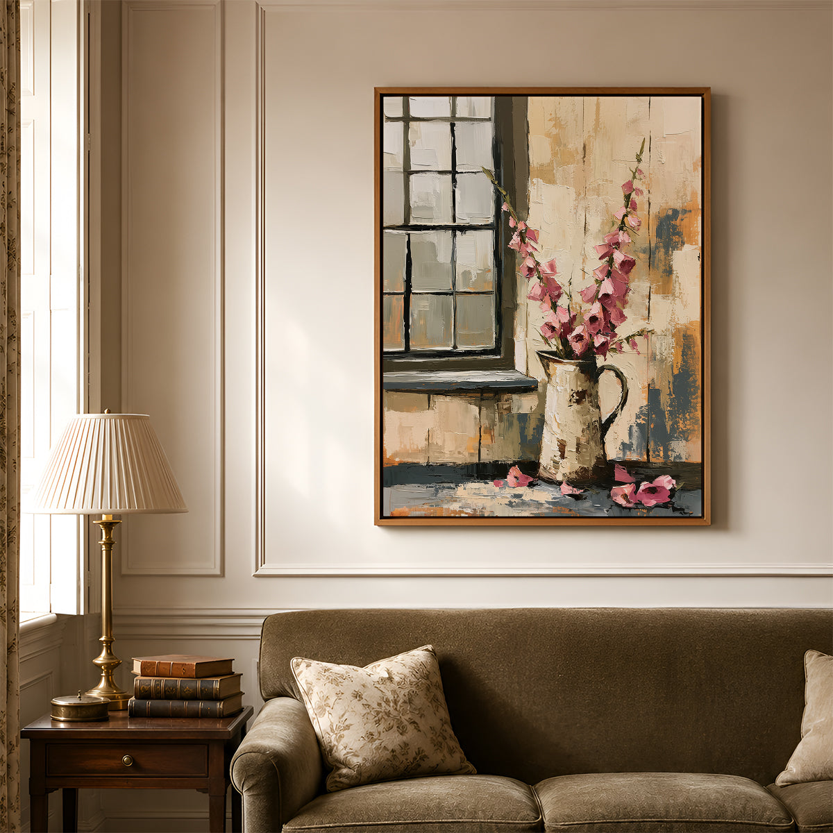 Painting in a Lifestyle Setting