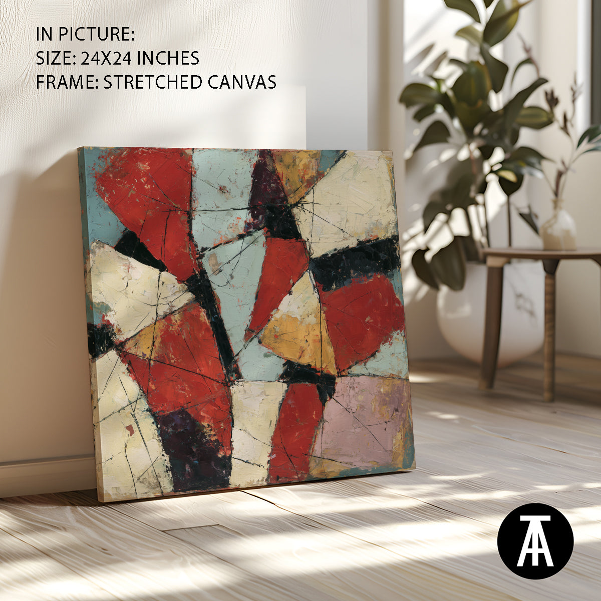 Artwork in Stretched Canvas