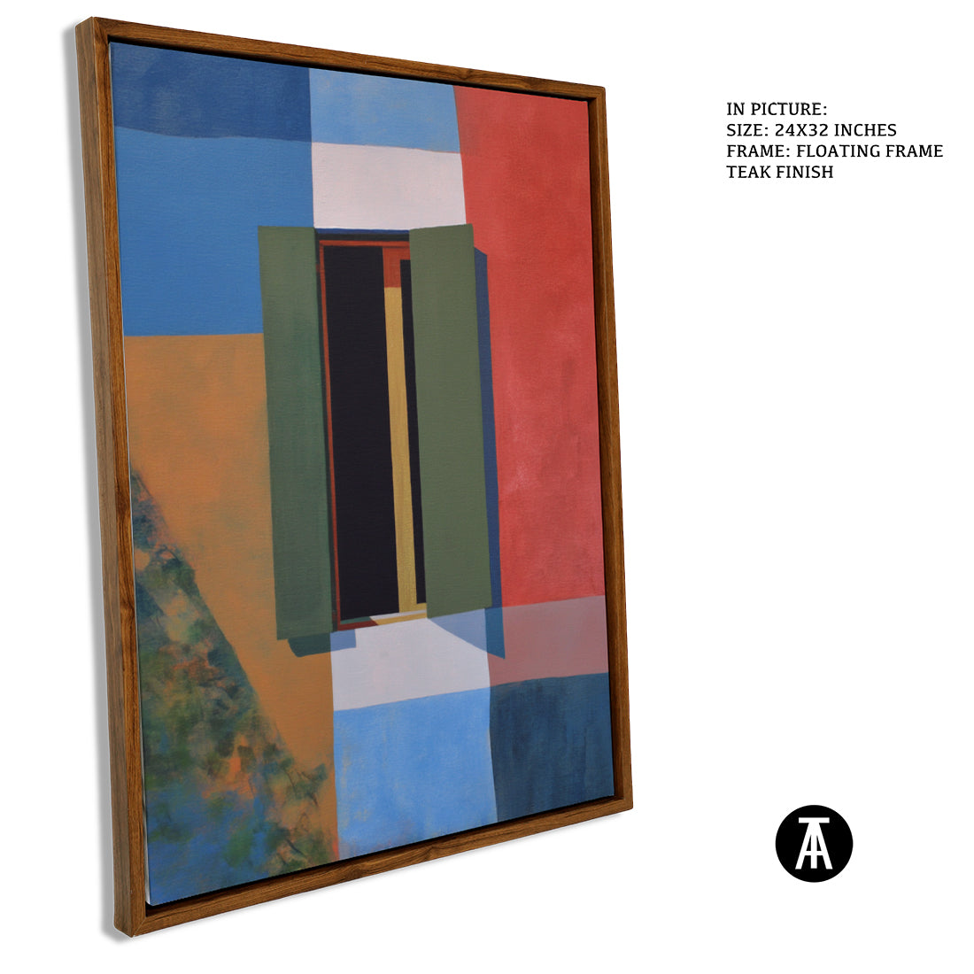 Artwork in Floating Frame