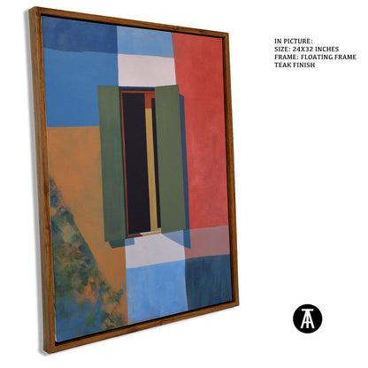 Artwork in Floating Frame