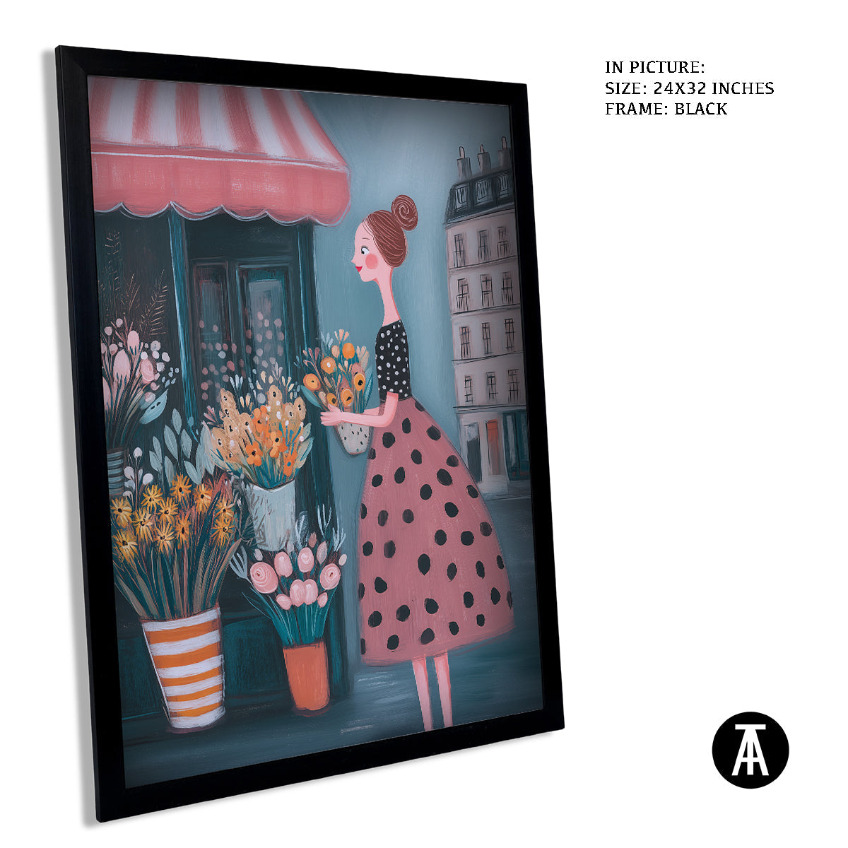 Artwork in Black Frame