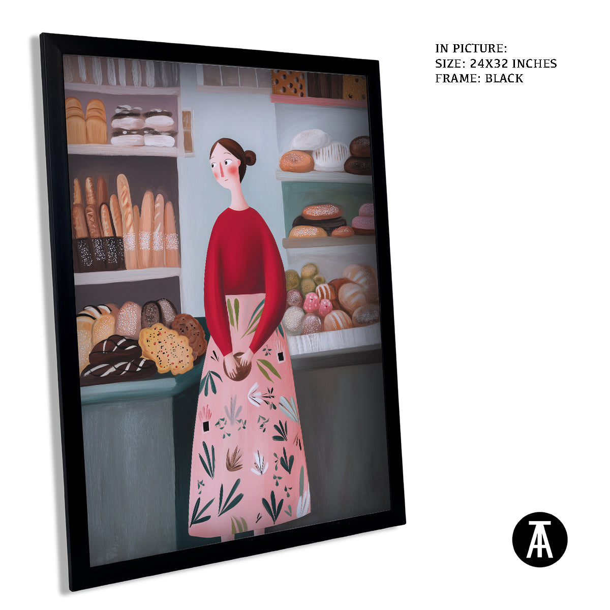 Artwork in Black Frame