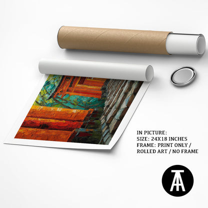 Artwork as Print Only or Rolled Art