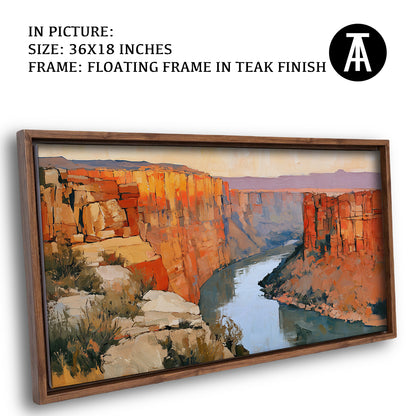 Artwork in Floating Frame