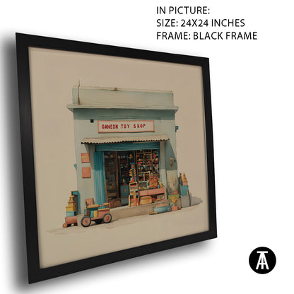 Artwork in Black Frame