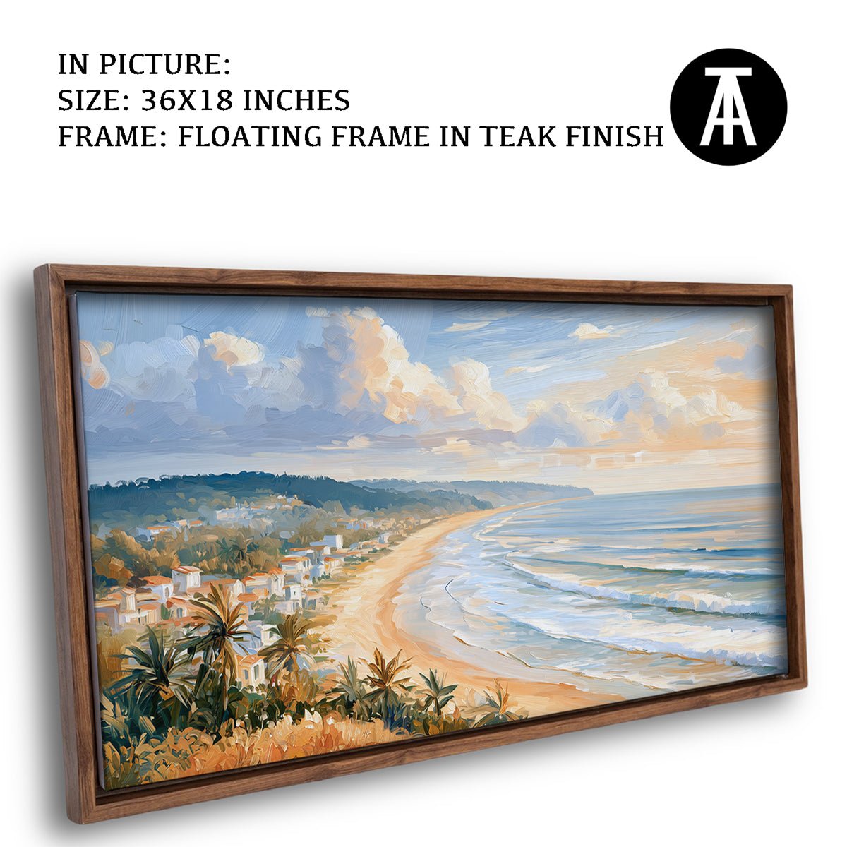 Artwork in Floating Frame