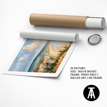 Artwork as Print Only or Rolled Art