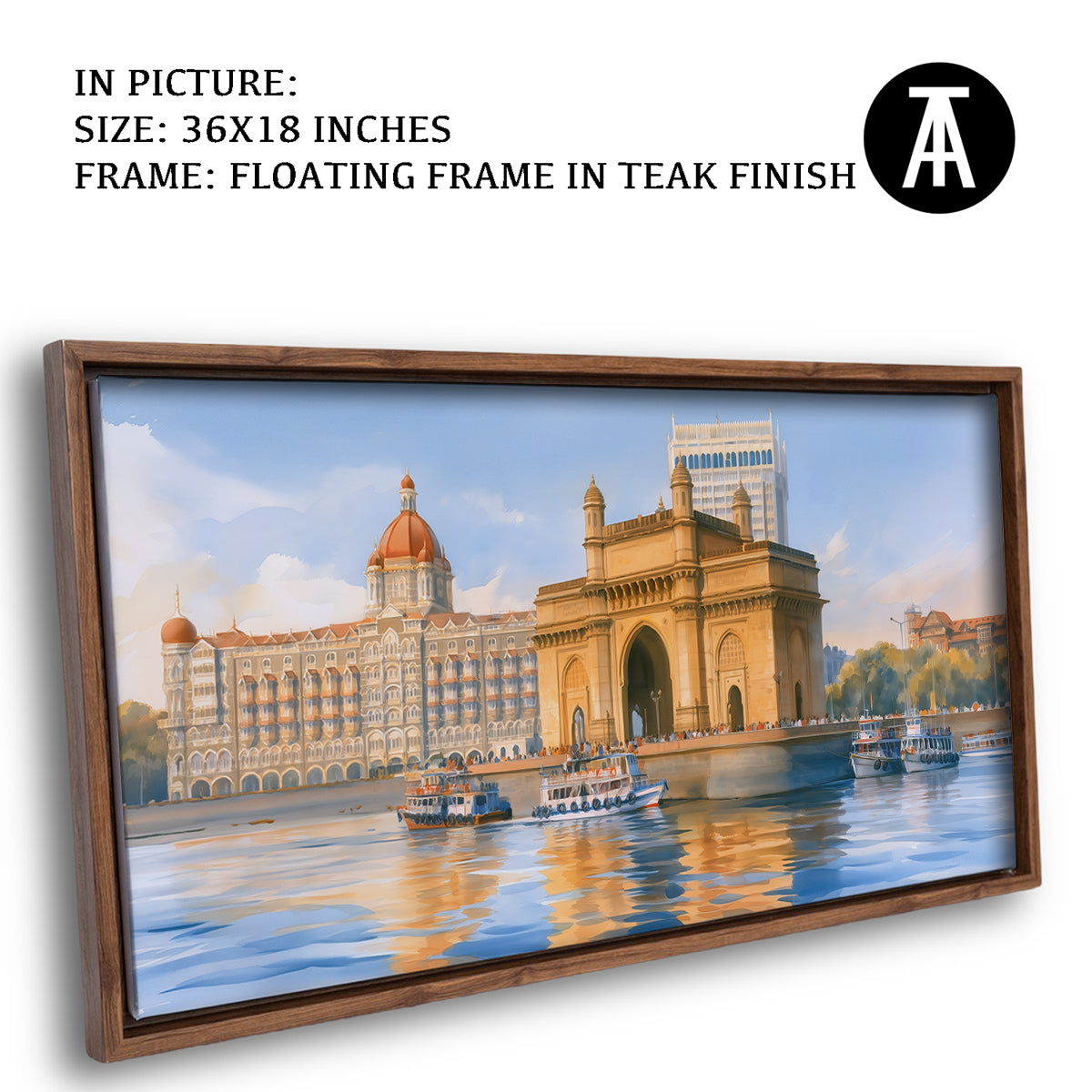 Artwork in Floating Frame