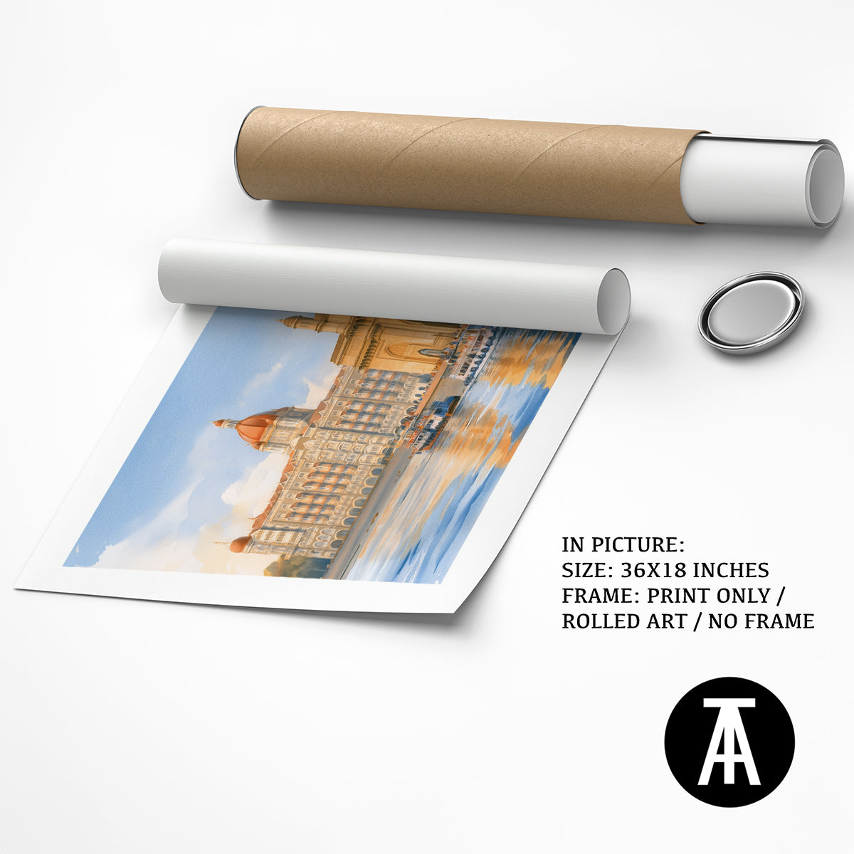 Artwork as Print Only or Rolled Art