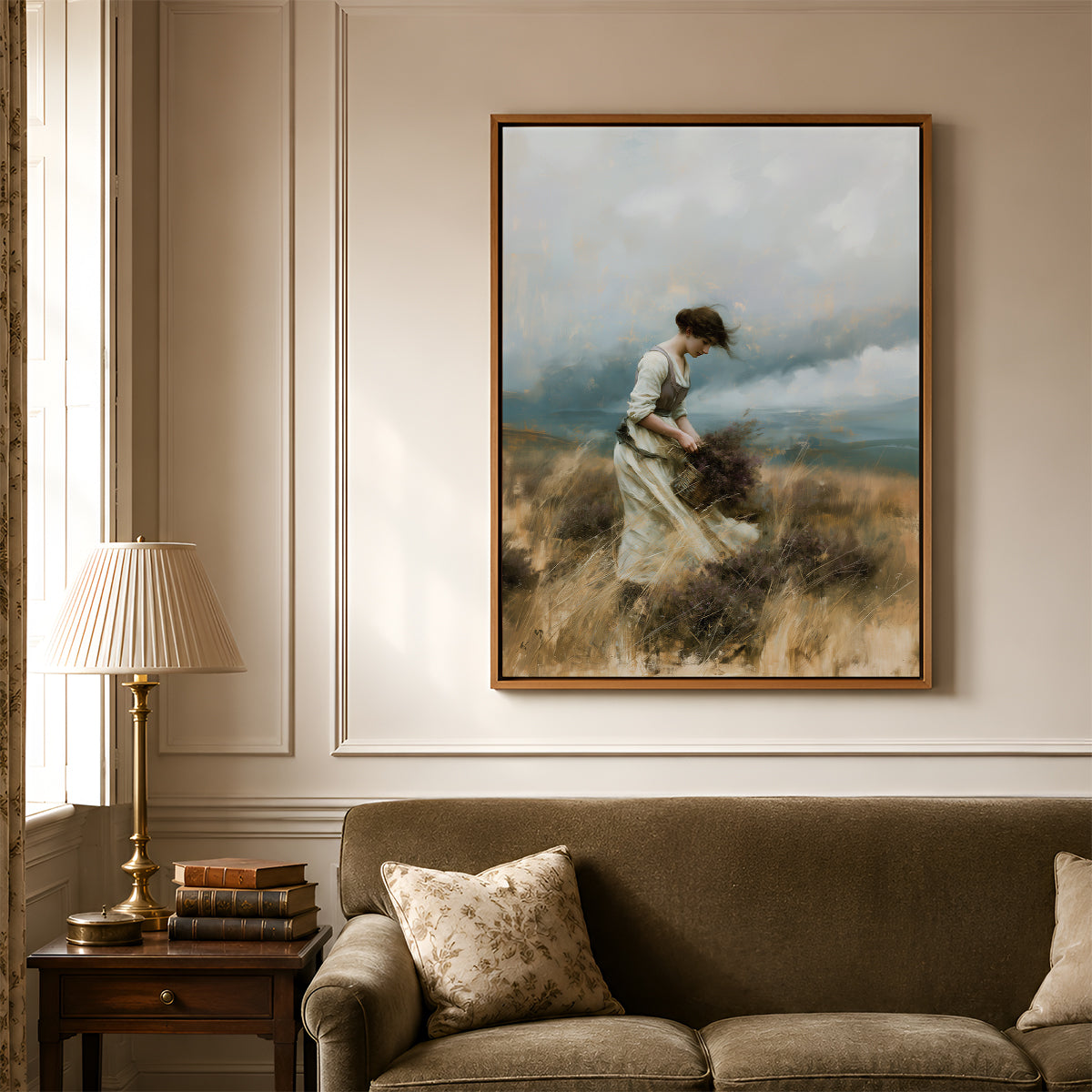 Painting in a Lifestyle Setting