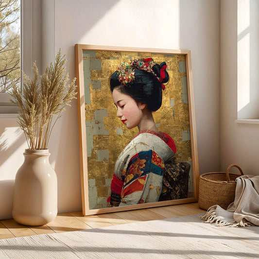 Japanese Painting in a Lifestyle Setting