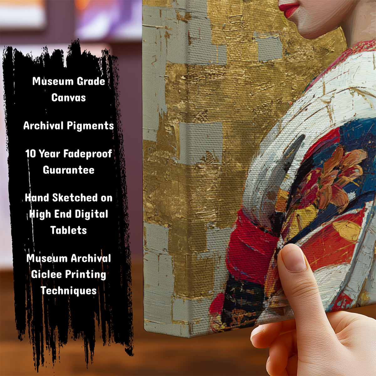 Information about Japanese Canvas Art Print