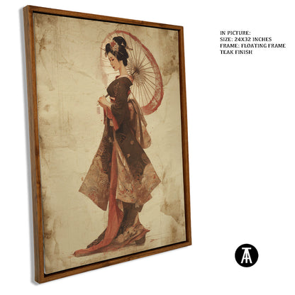 Artwork in Floating Frame