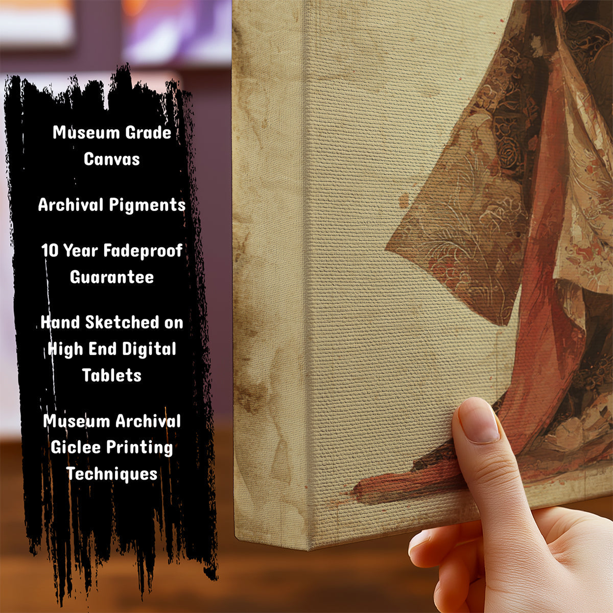 Information about Japanese Canvas Art Print