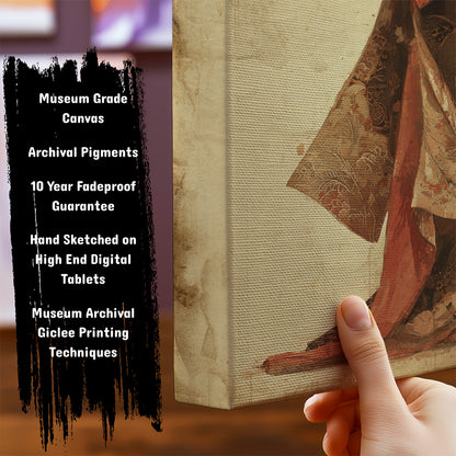 Information about Japanese Canvas Art Print