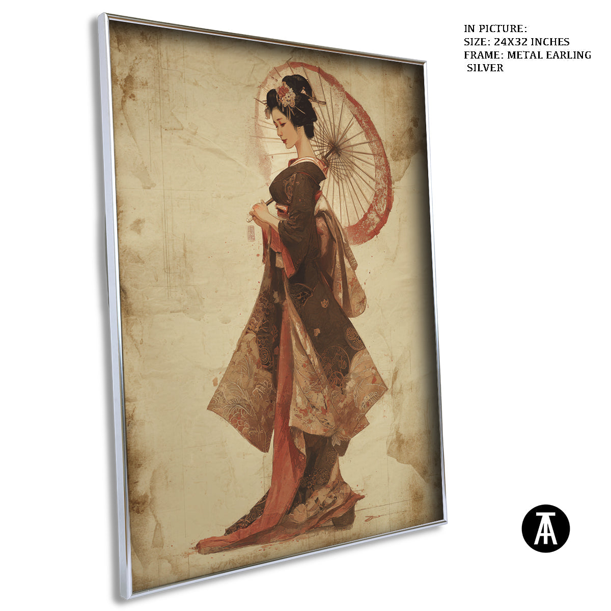 Artwork in Black Frame