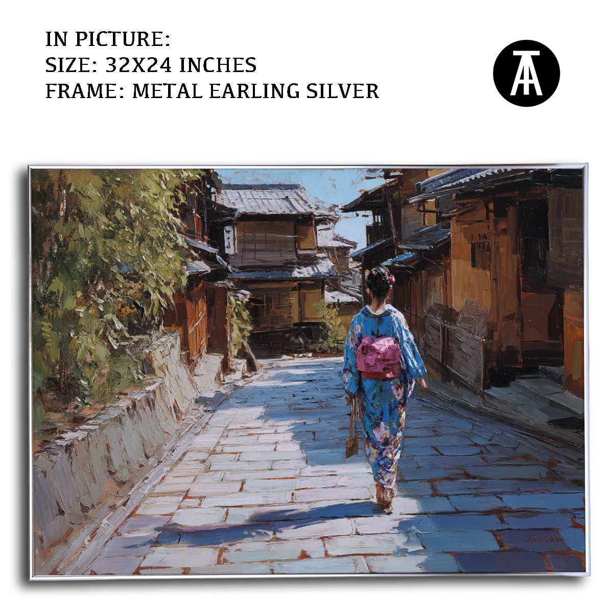 Artwork in Black Frame