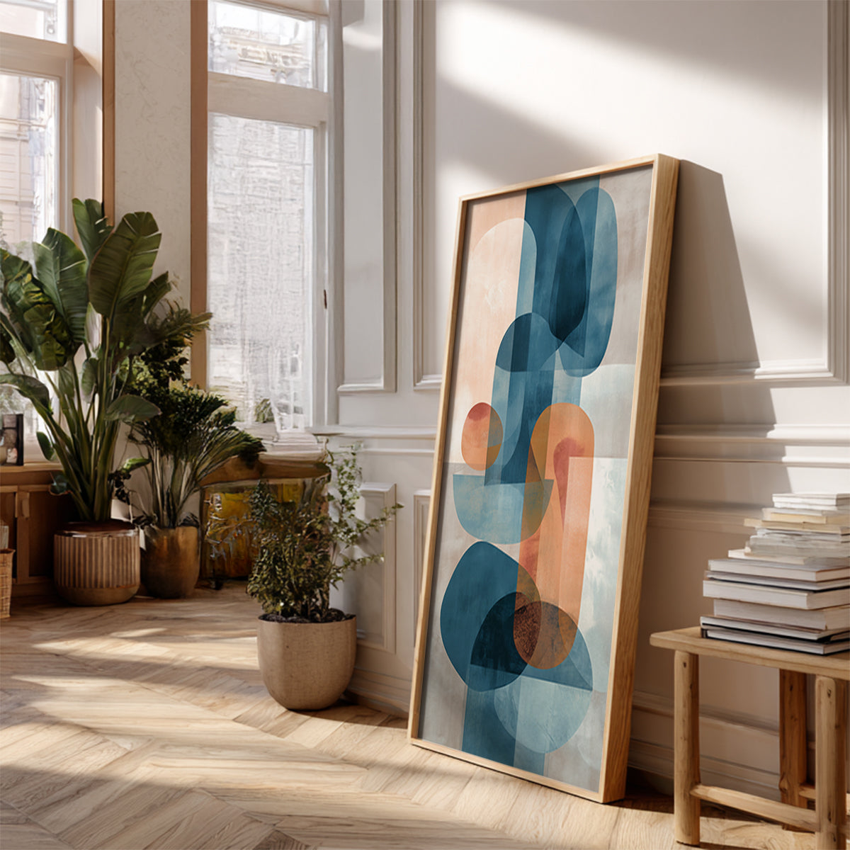 Indian Artwork in a Lifestyle Setting