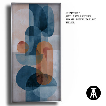 Artwork in Metal Earling Silver Frame