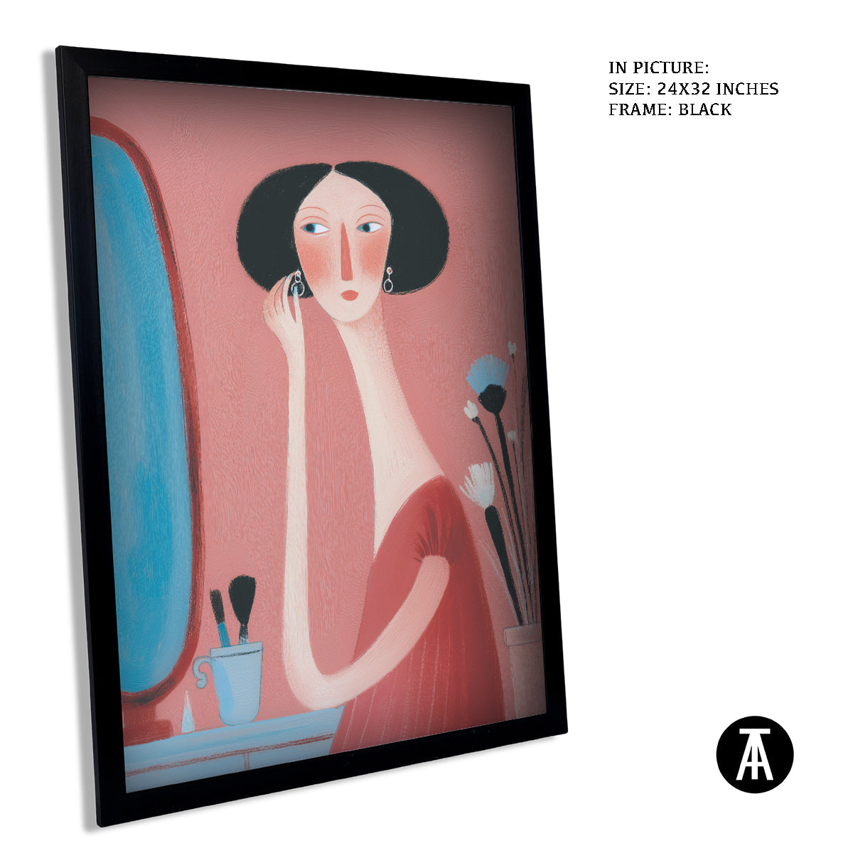 Artwork in Black Frame