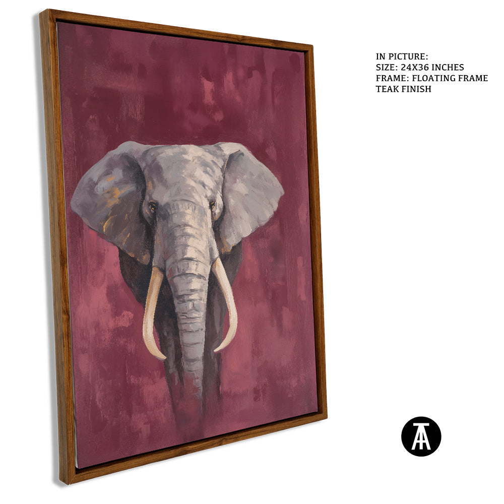 Artwork in Floating Frame