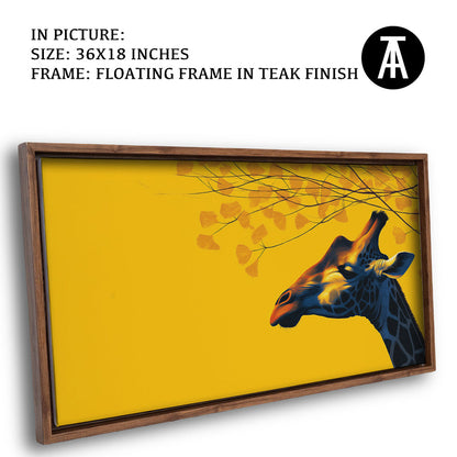 Artwork in Floating Frame